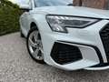 Audi A3 A3 Sportback 30 TFSIS line S tronic Blanc - thumbnail 4