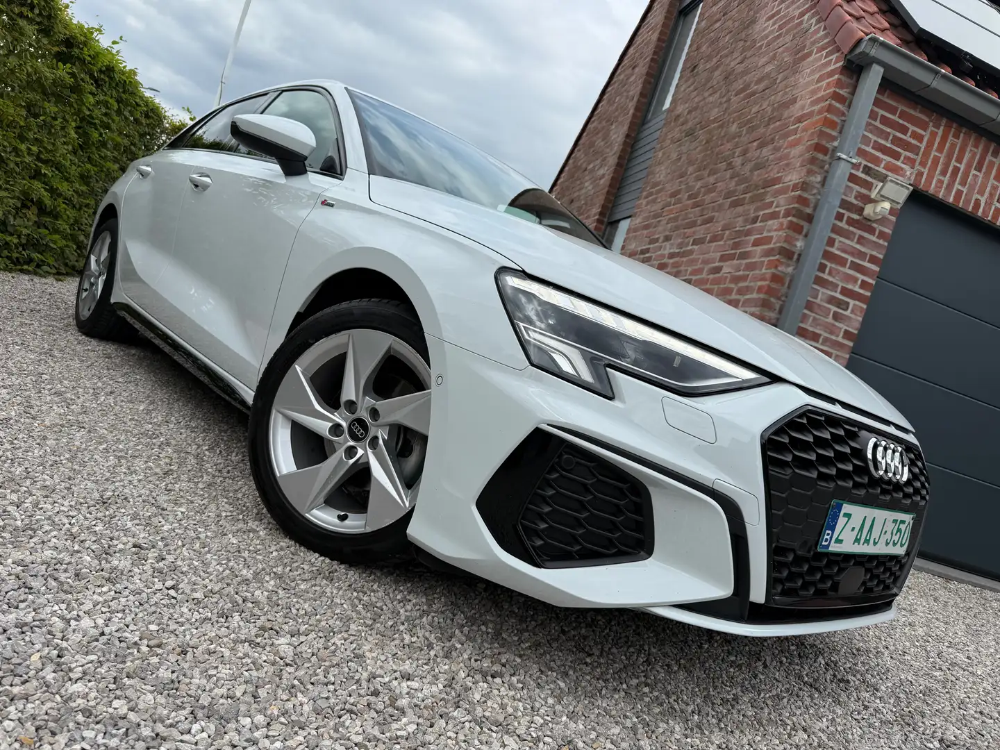 Audi A3 A3 Sportback 30 TFSIS line S tronic Blanc - 1