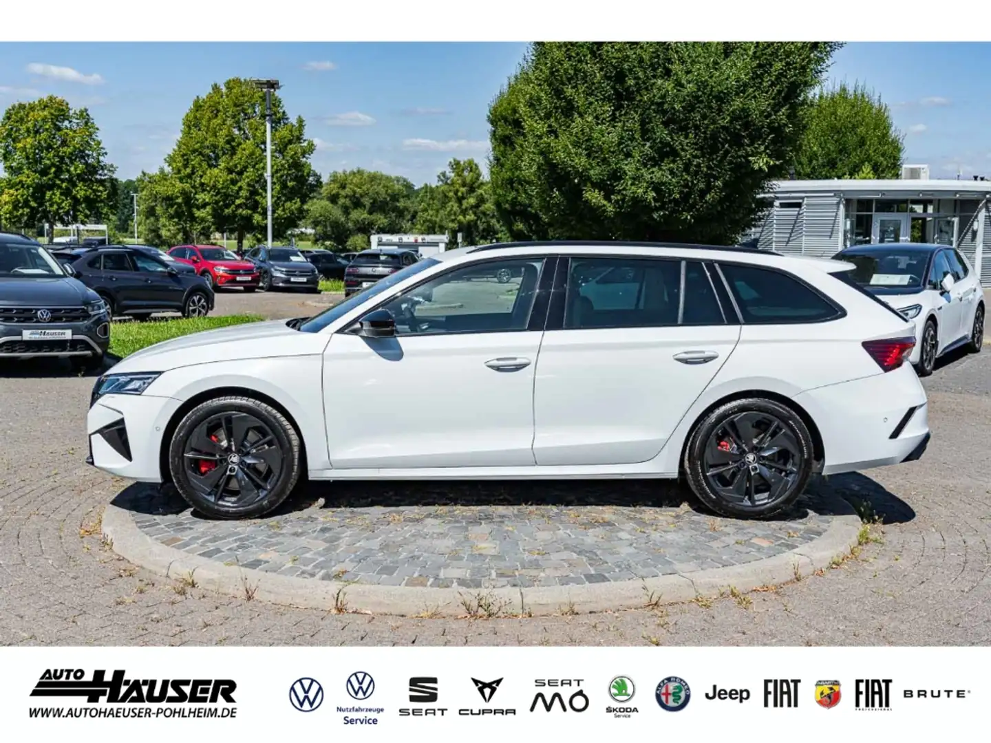 Skoda Octavia Combi RS 2.0 TSI DSG PANO AREA-VIEW EL. HECKKL. Wit - 2