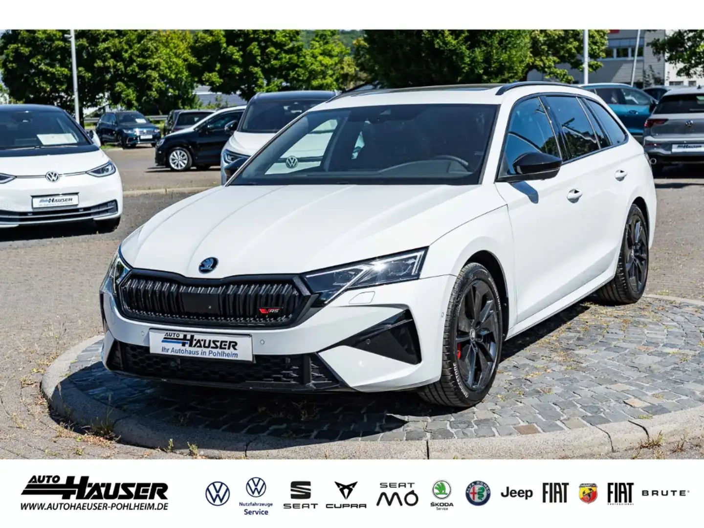 Skoda Octavia Combi RS 2.0 TSI DSG PANO AREA-VIEW EL. HECKKL. Wit - 1