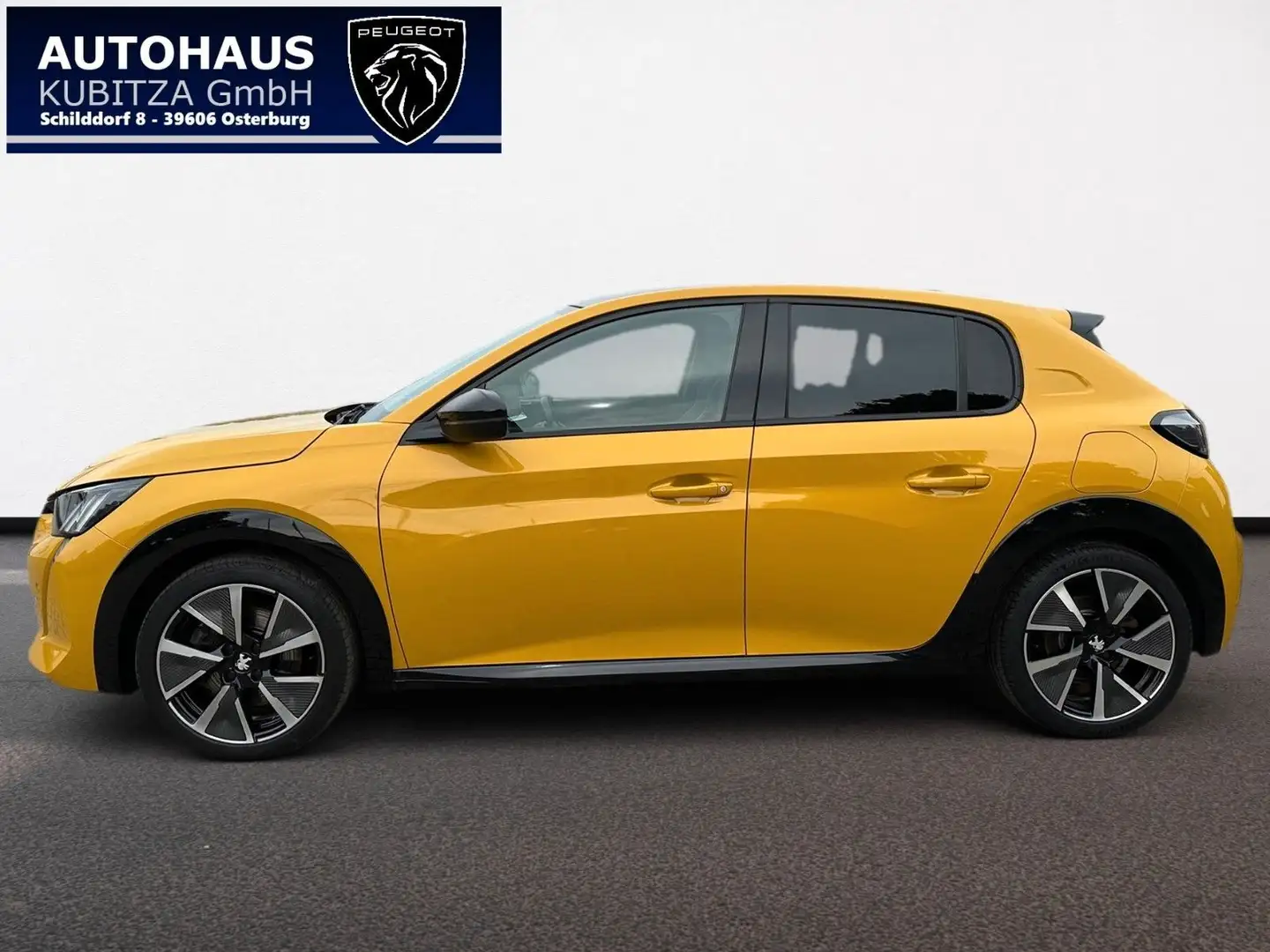 Peugeot 208 e-208 Allure GT-Line *Panorama*Kamera*ACC Gelb - 2
