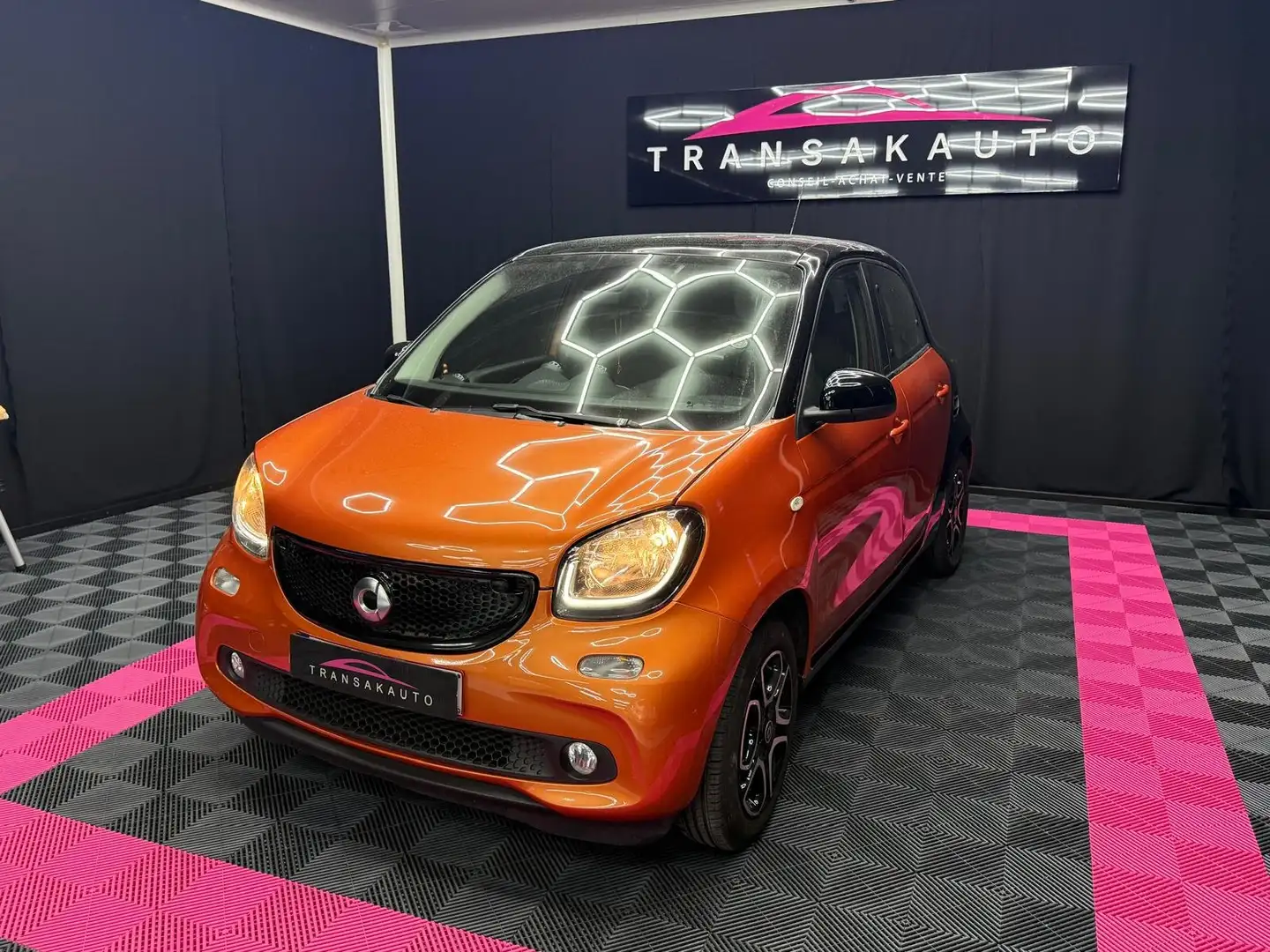 smart forFour Forfour 1.0i Passion DCT Oranje - 2