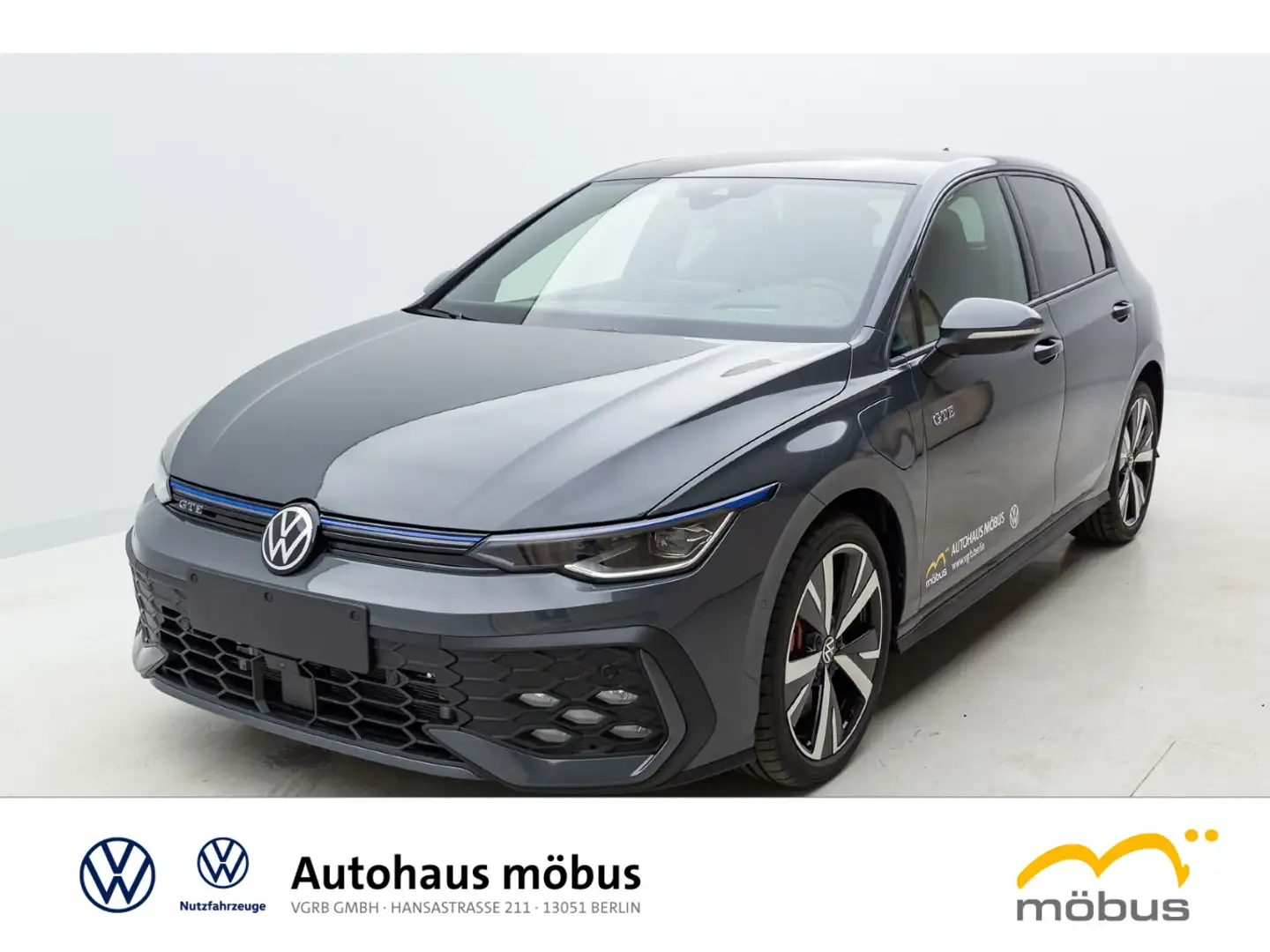 Volkswagen Golf GTE GTE 1,5l eHybrid 130kW/ 85kW*DSG*RFK*ACC* Grau - 2