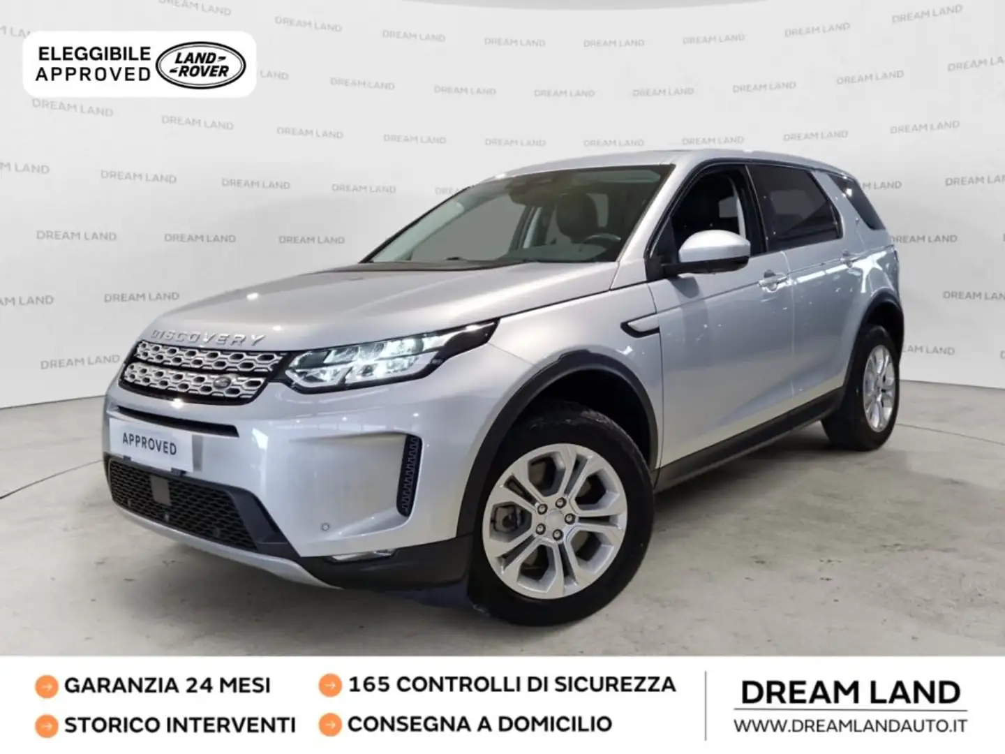 Land Rover Discovery Sport 2.0 TD4 163 CV AWD Auto S TETTO PANORAMICO Argent - 2