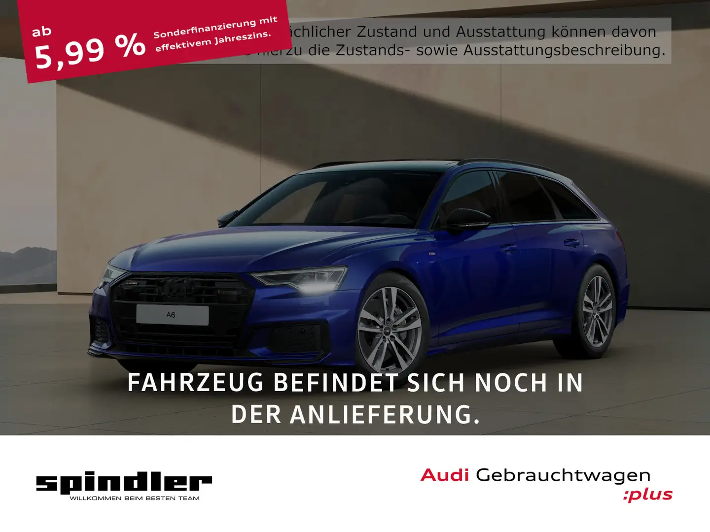 Audi A6 S-Line 55 TFSI quattro / Pano, B&O, AHK Blau - 1