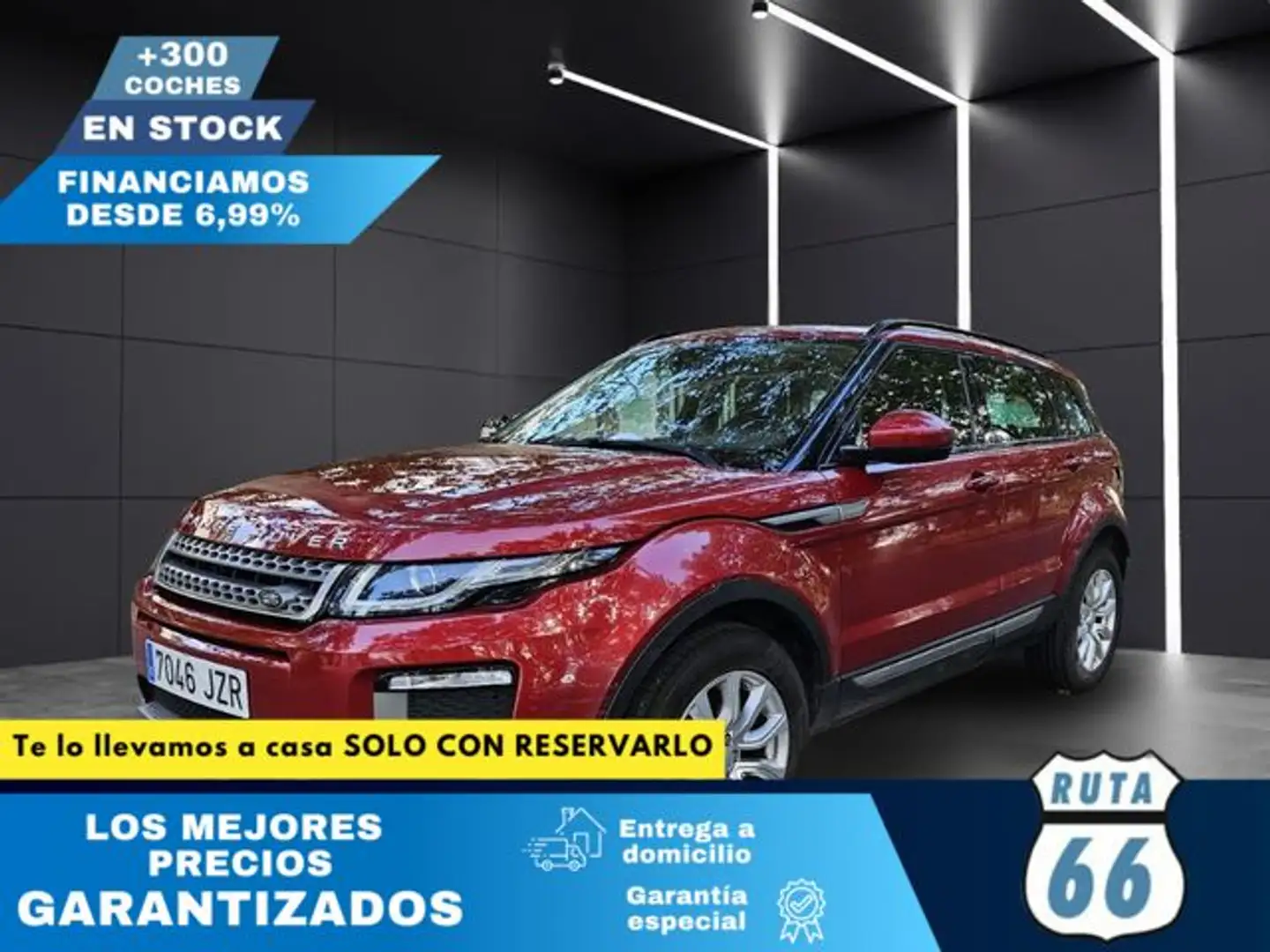 Land Rover Range Rover Evoque 2.0TD4 SE 4WD Aut. 150 Rouge - 1