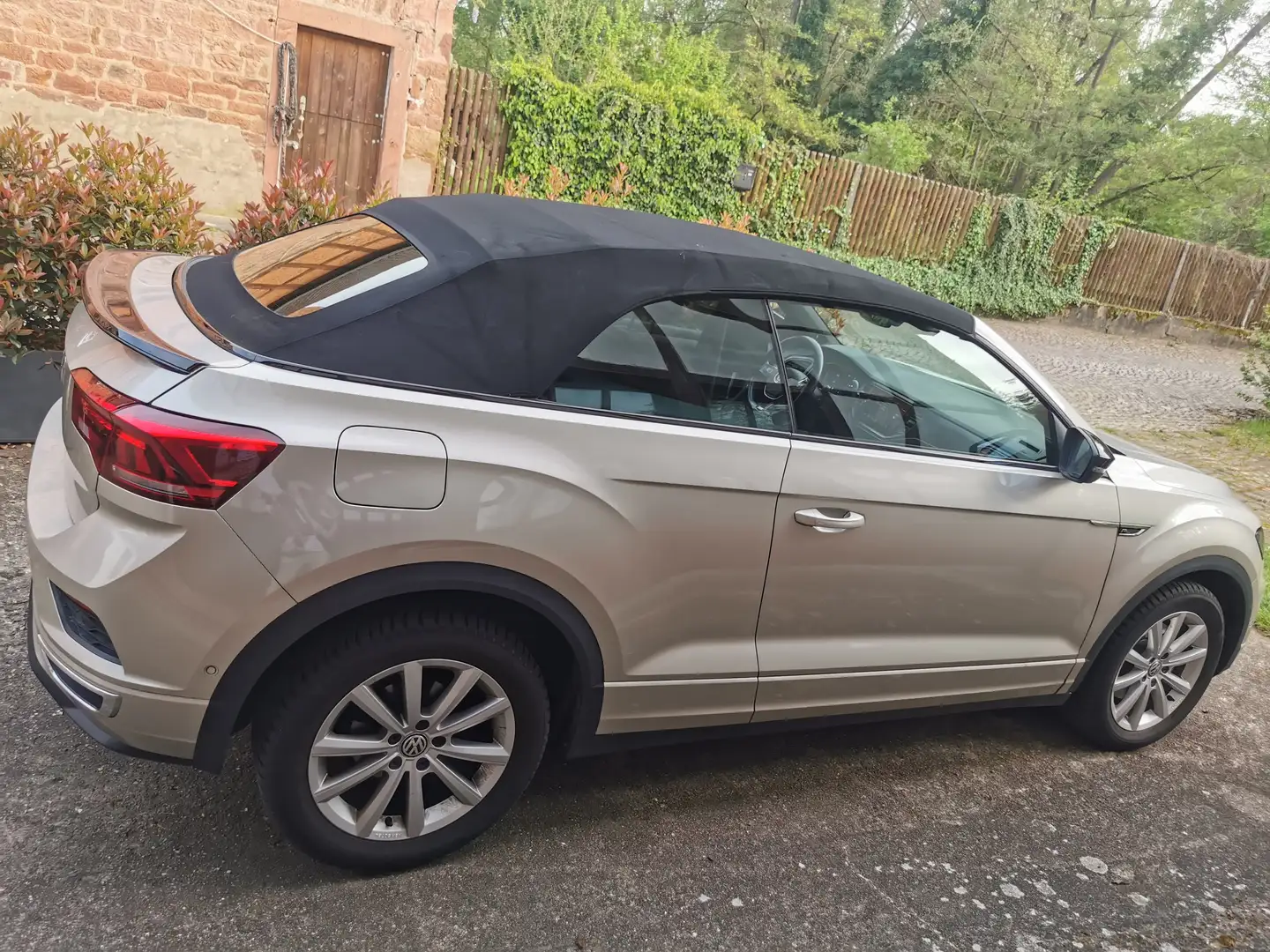 Volkswagen T-Roc T-Roc Cabriolet 1.5 TSI ACT OPF DSG R-Line Silber - 1