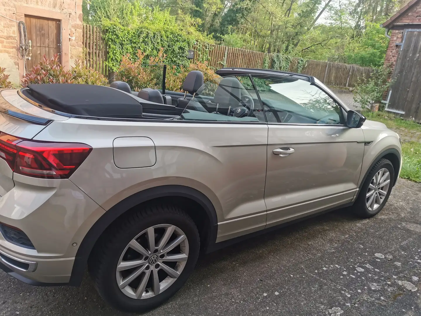 Volkswagen T-Roc T-Roc Cabriolet 1.5 TSI ACT OPF DSG R-Line Silber - 2