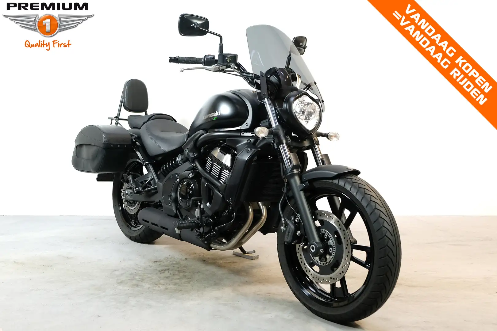 Kawasaki Vulcan S TOURER Negru - 2