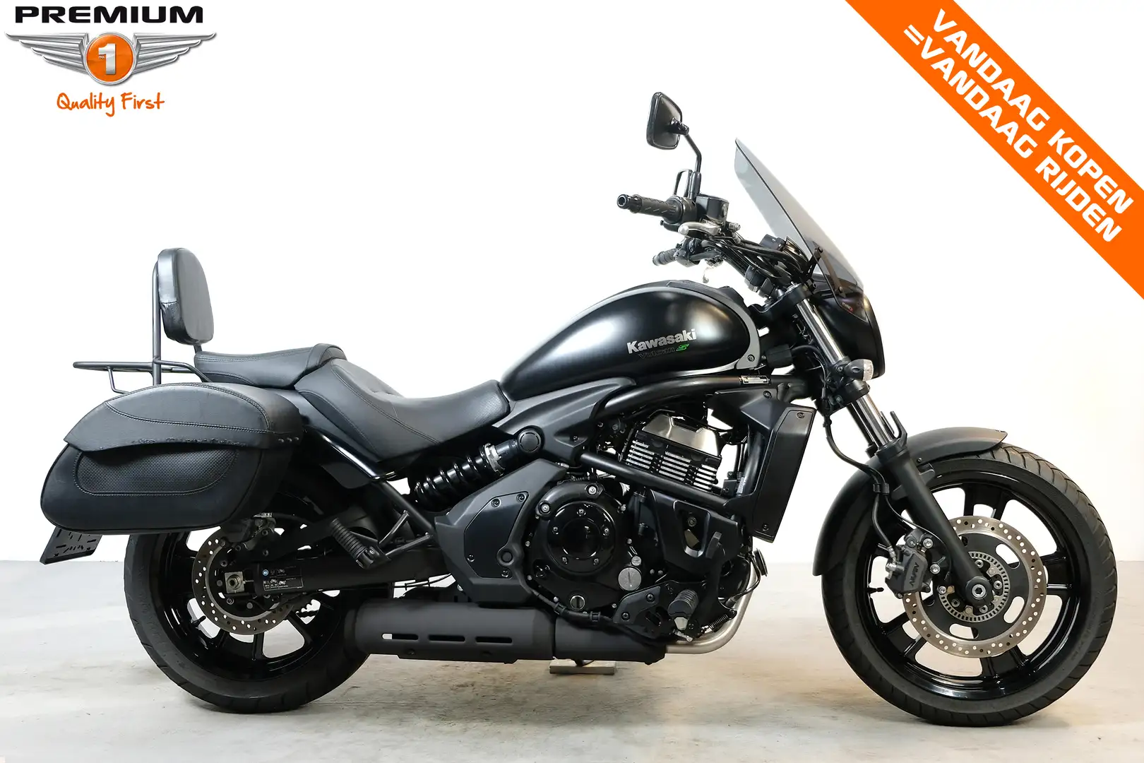 Kawasaki Vulcan S TOURER Negru - 1