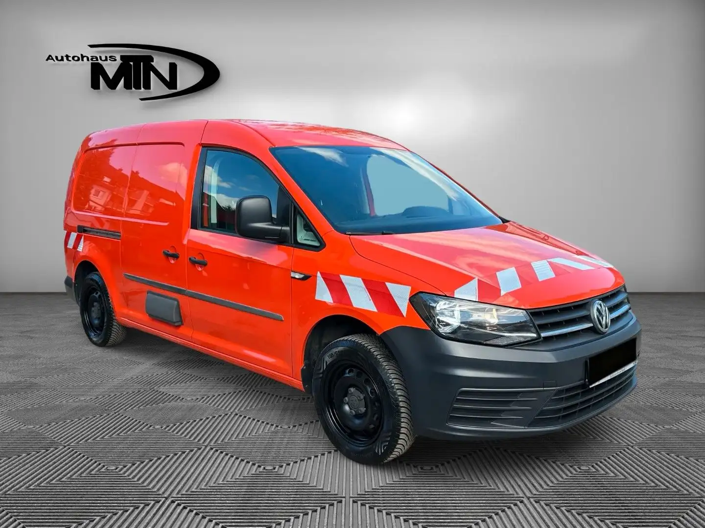 Volkswagen Caddy 2,0 TDi Kasten MAXI 2.Stz PDC Oranje - 1