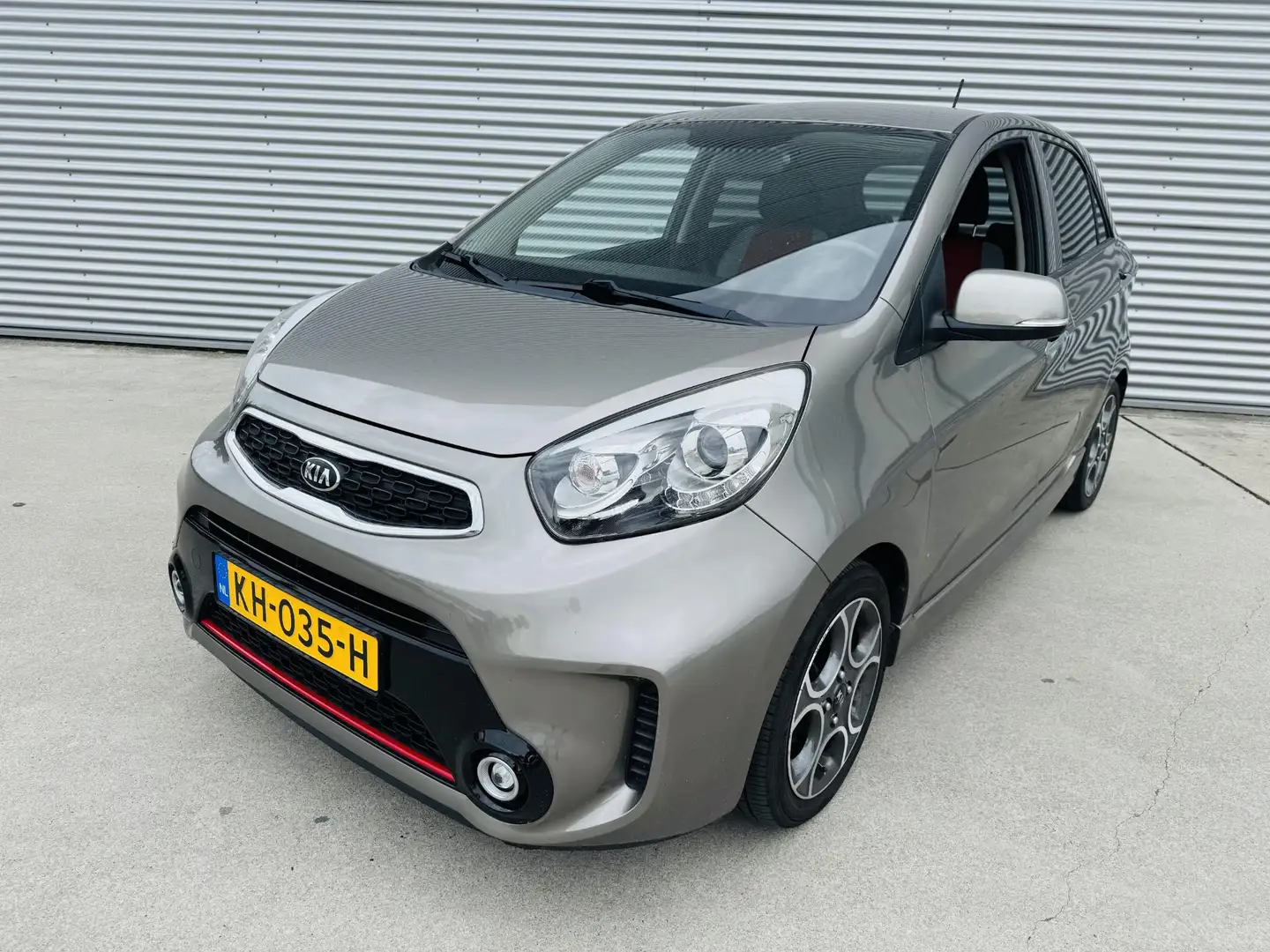 Kia Picanto 1.2 SportsLine Navigator 85 pk Clima | Keyless | P Gris - 2
