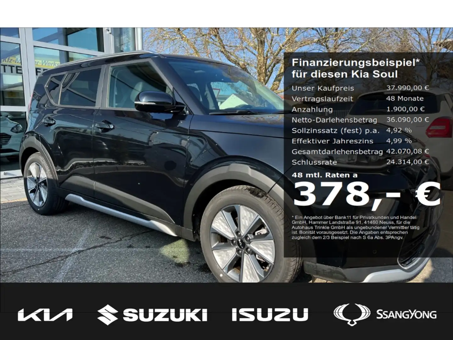 Kia Soul E-SOUL INSPIRATION WP SUV LED HUD Navi Leder digit Black - 1