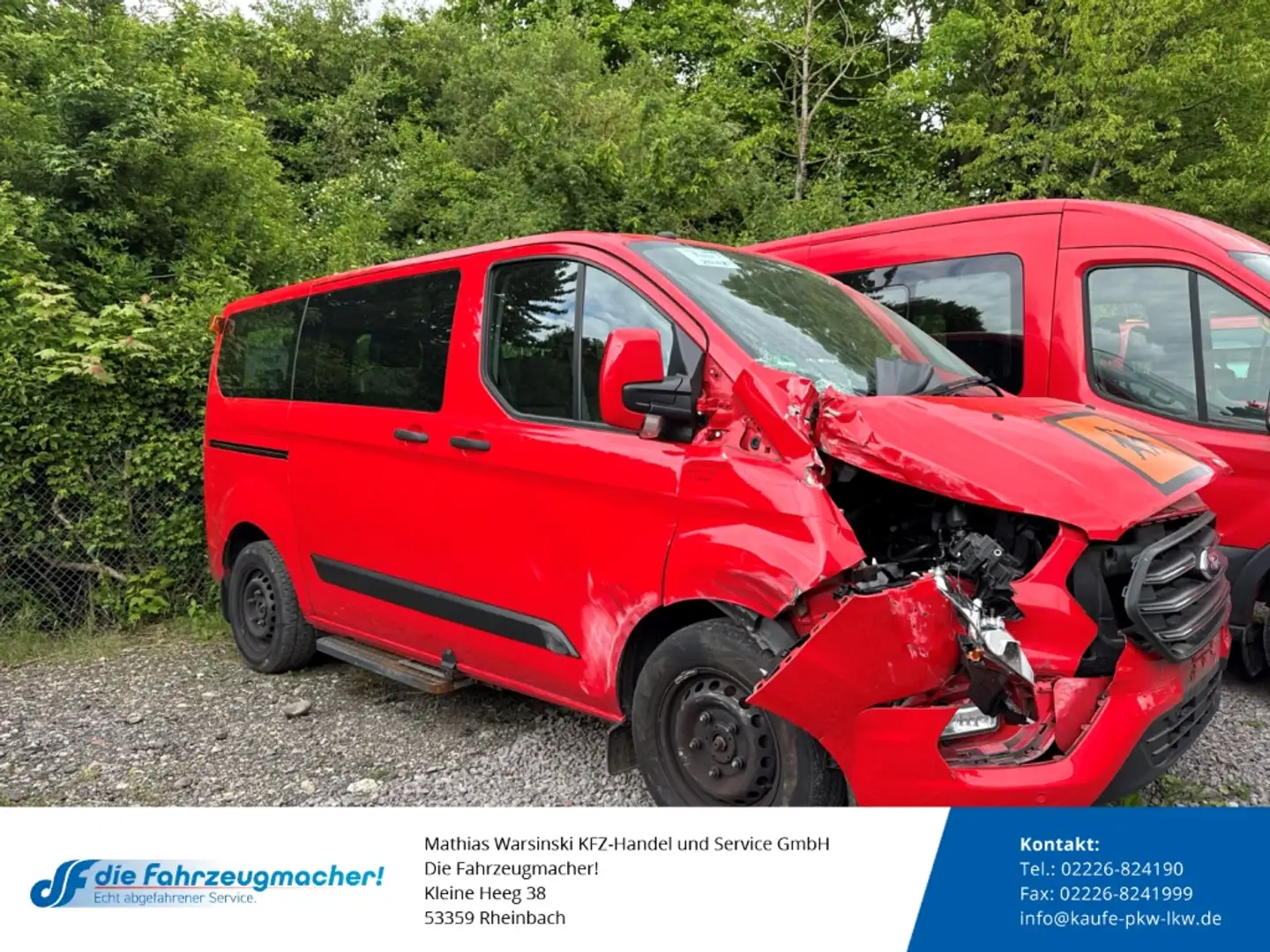 Ford Transit Custom Trend 2.0 TDCi  *UNFALLWAGEN *7244 Rot - 1