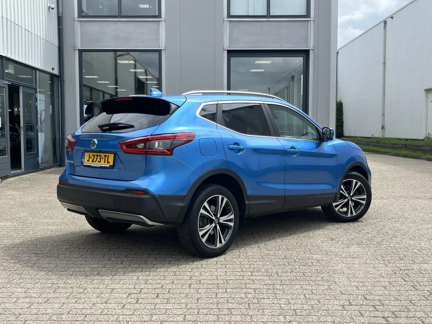 Nissan Qashqai 1.3 DIG-T N-Connecta | NL-Auto/1e Eig./Voll.Histor Bleu - 2