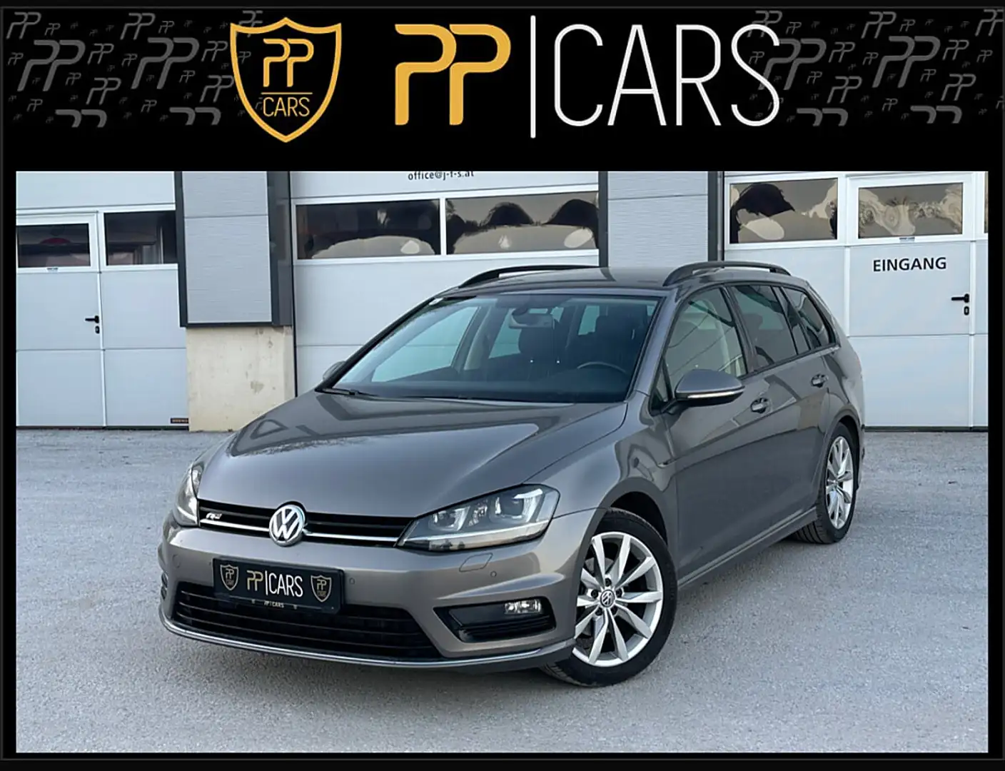 Volkswagen Golf Variant Lounge 2,0 TDI 4Motion *R-LINE / AHK / 4x4* Grau - 1