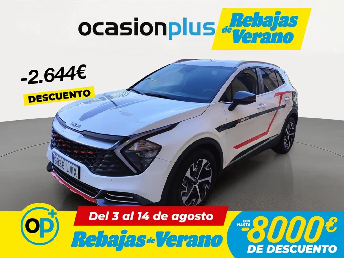 Kia Sportage 1.6 T-GDi MHEV Drive 150 Blanco - 1