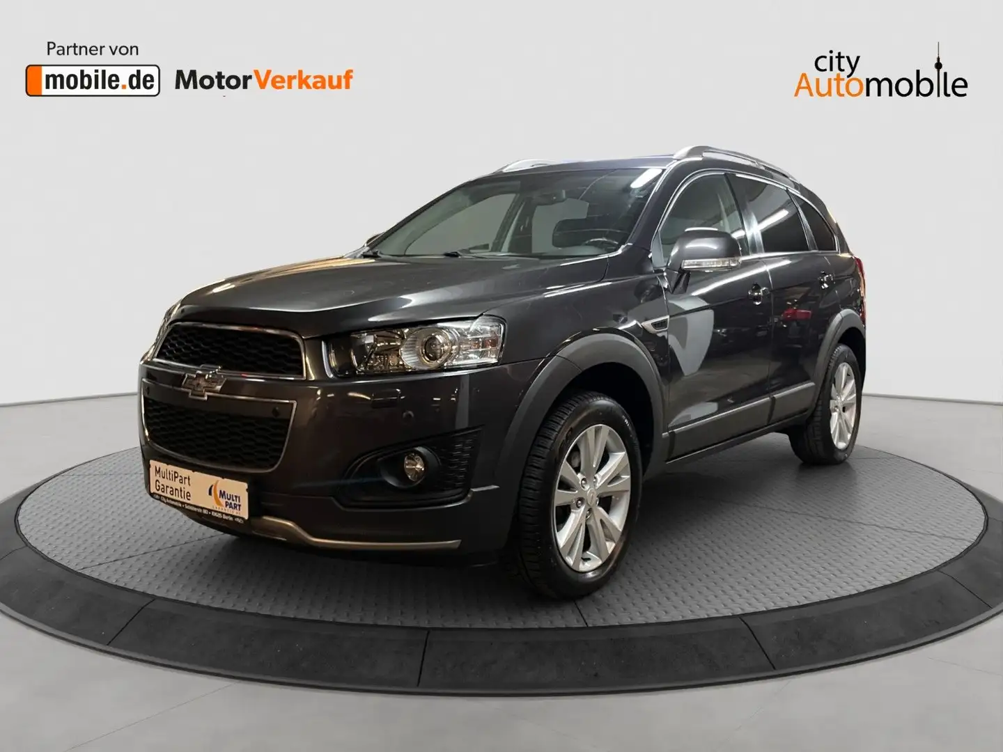 Chevrolet Captiva 2.4 LS/7-Sitzer/Leder/Navi/SHZ/PDC Grau - 1