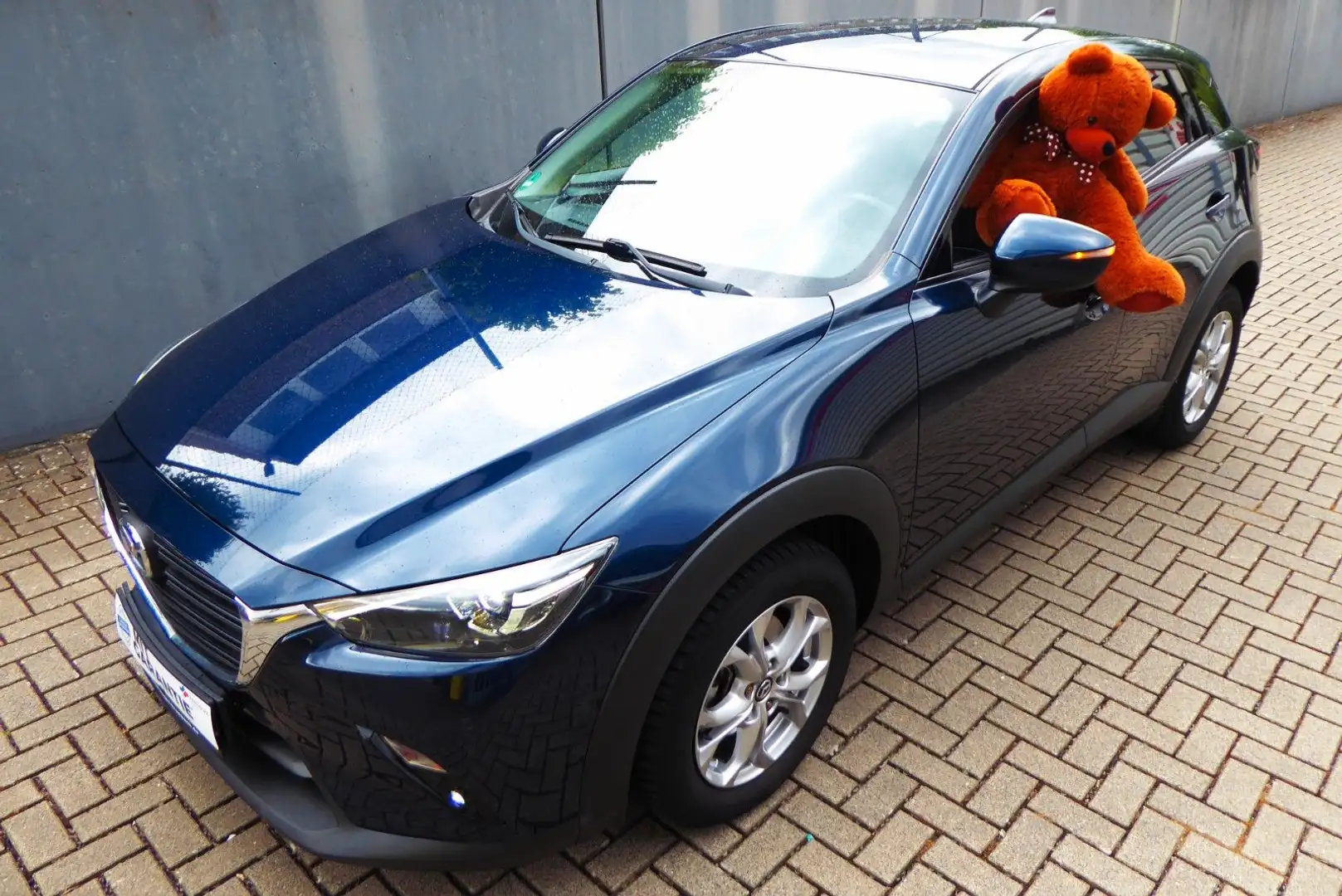 Mazda CX-3 Exclusive-Line original 13.300 km! Blau - 1