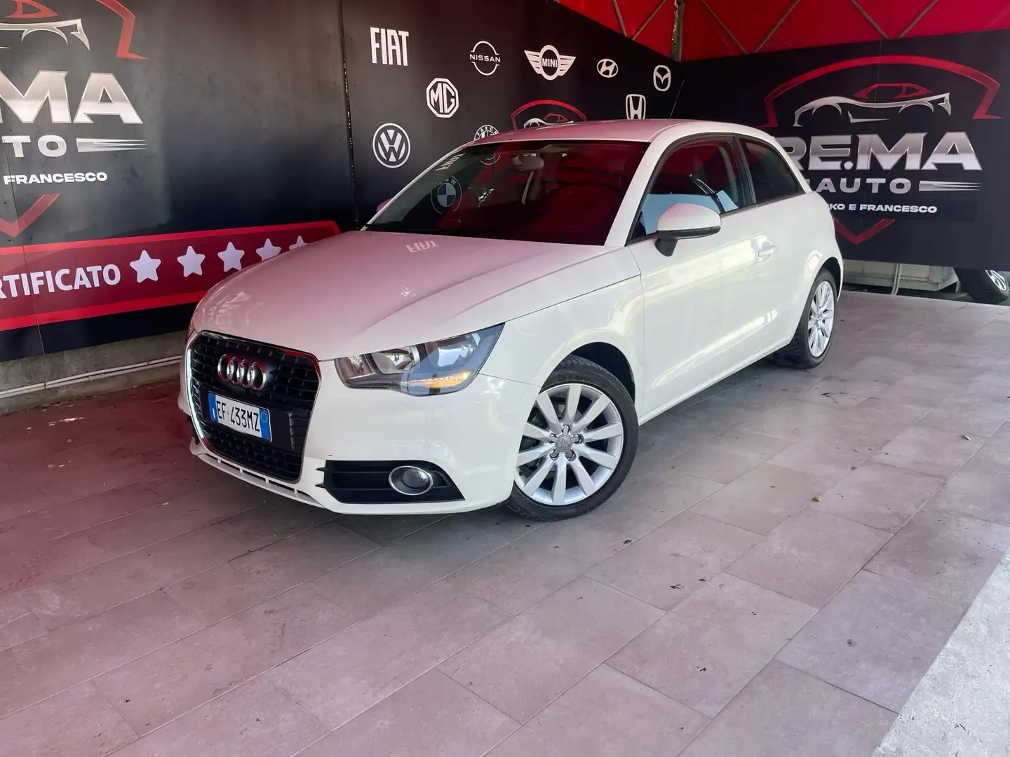 Audi A1 1.2 TFSI Attraction Bianco - 1