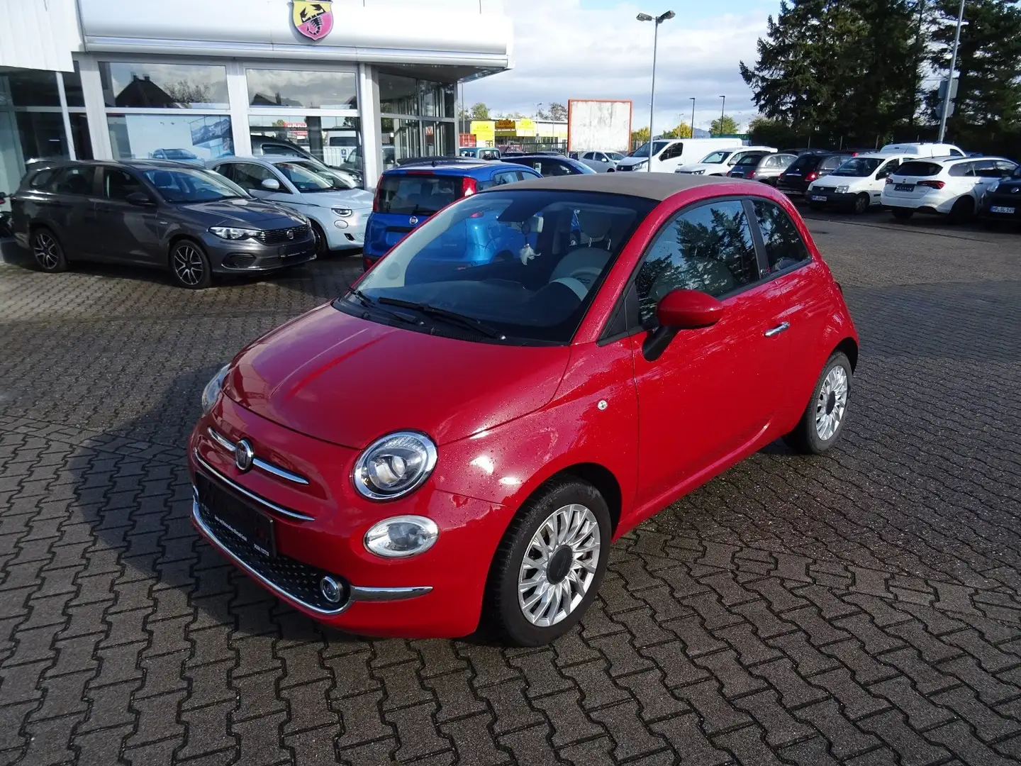 Fiat 500 Lounge Rouge - 1