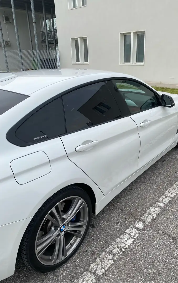 BMW 435 435dA Gran Coupe xdrive Msport bijela - 2