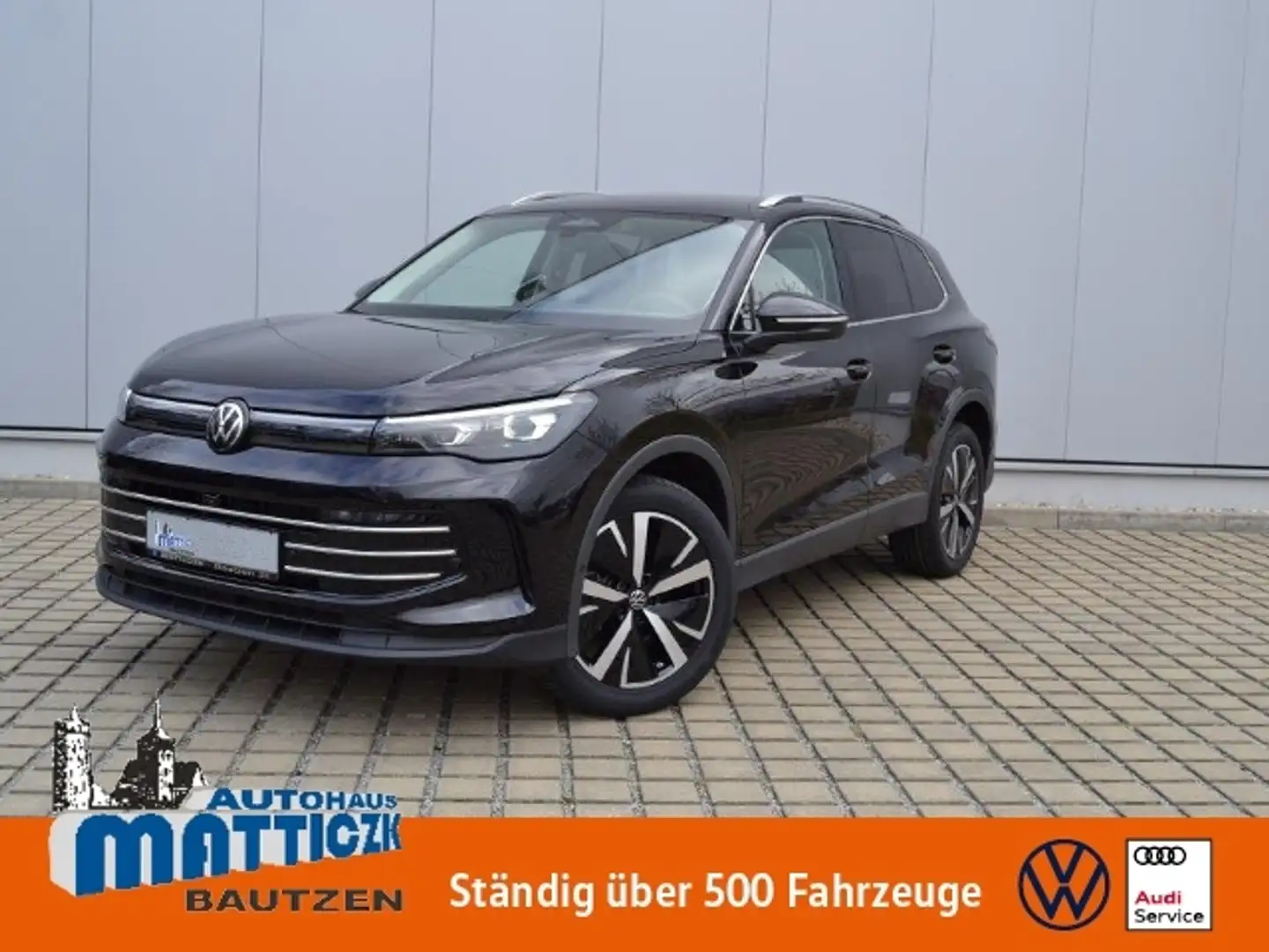 Volkswagen Tiguan 1.5 eTSI DSG Elegance AHK/19-ZOLL/MATRIX/FAHRDYNA Schwarz - 1