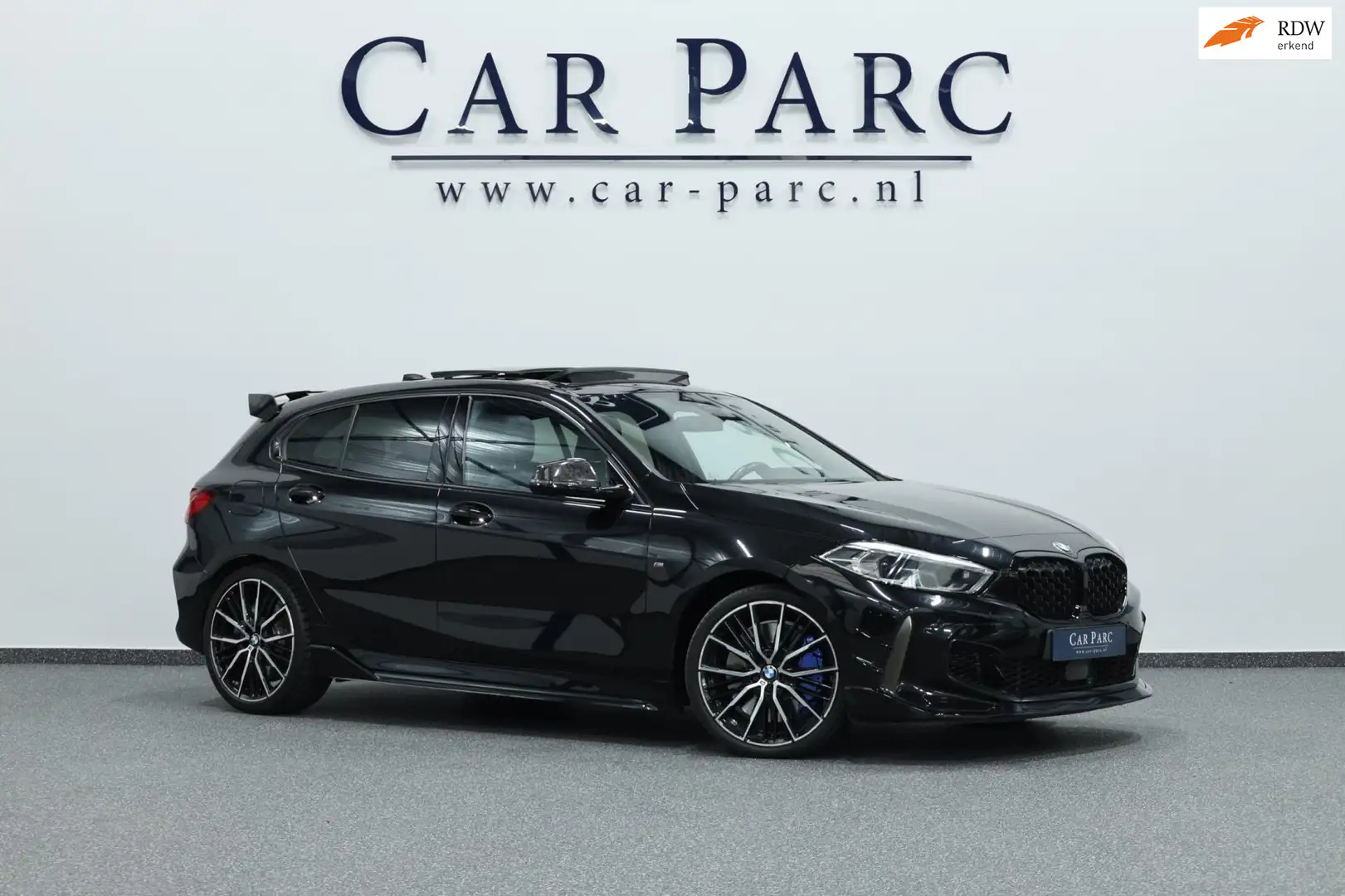BMW 135 1-serie M135i xDrive 306+PK M-PERFORMANCE/FORGED C Zwart - 1