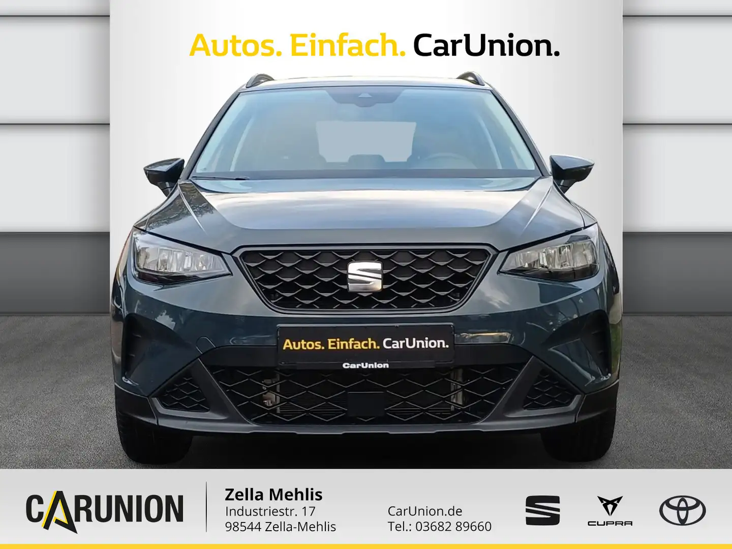 SEAT Arona Road Edition 1.0 TSI *KLIMA*NAVI*SITZH*PDC Blau - 2