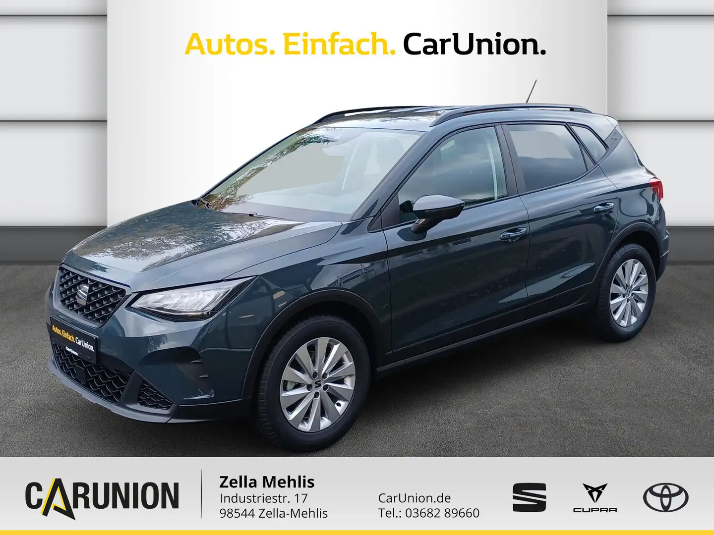 SEAT Arona Road Edition 1.0 TSI *KLIMA*NAVI*SITZH*PDC Blau - 1