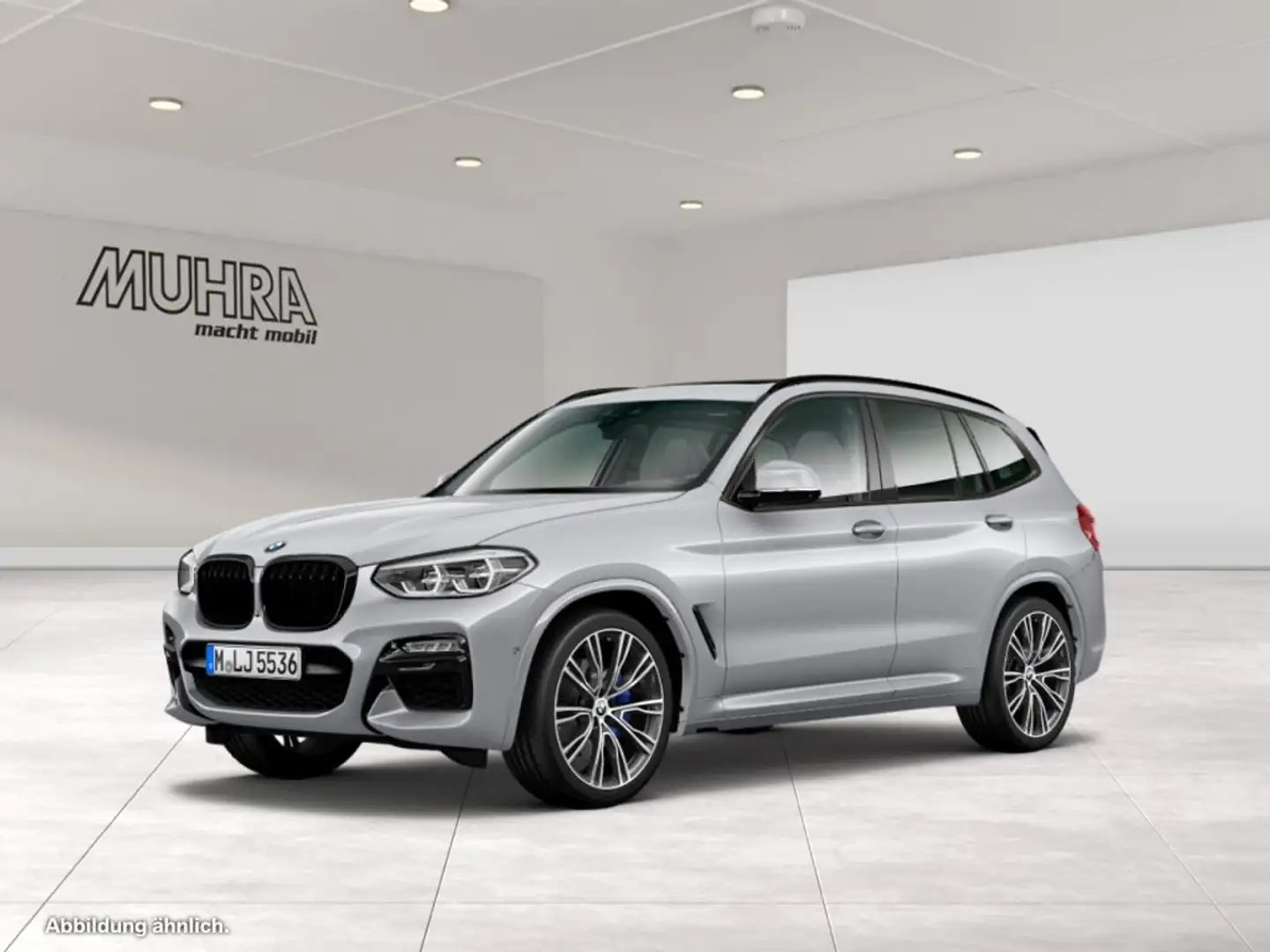 BMW X3 M 40d M Sport 21" AHK HUD Pano Memory H&K Gümüş rengi - 2