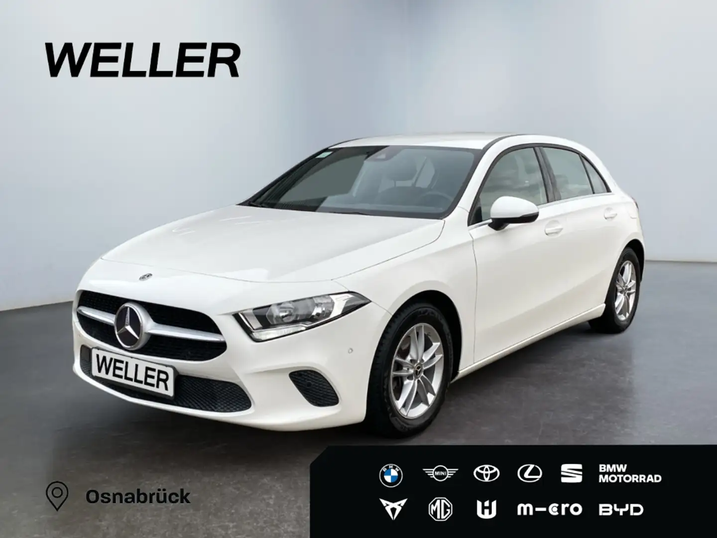Mercedes-Benz A 180 7G-DCT Style*LED*PDC*SHZ*Bluetooth*Tempomat* Weiß - 1