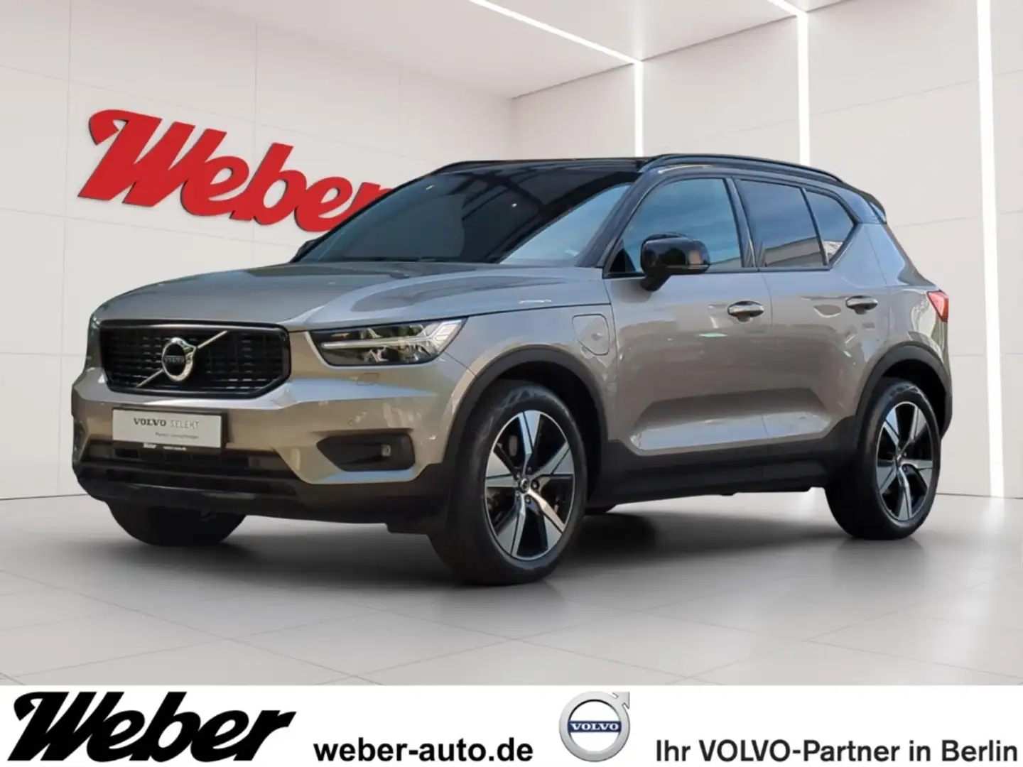 Volvo XC40 T5 Recharge R-Design *Pano*ACC*SH*e-Sitze* Grau - 1