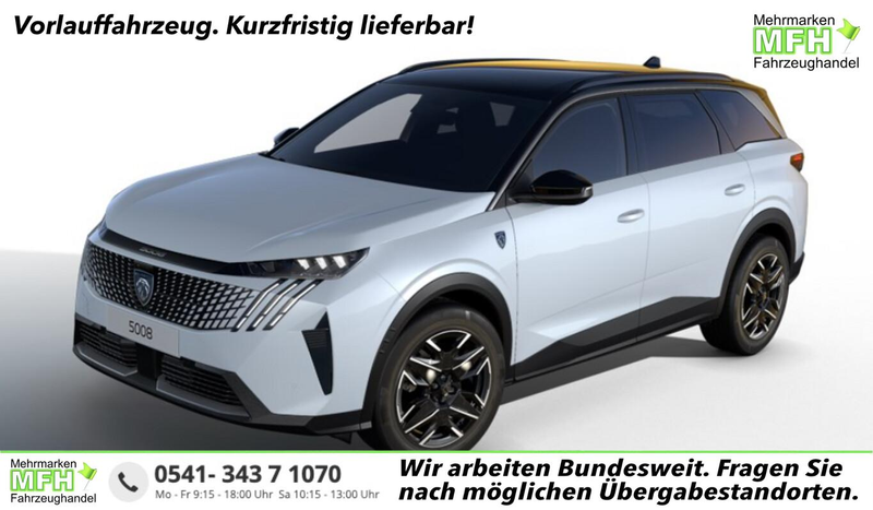 Peugeot 5008 GT Hybrid ACC 2xPDC Nav Kam SHZ LED CarP 100 kW...