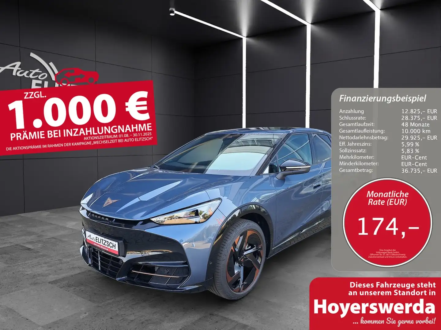 CUPRA Tavascan VZ 4Drive BelowZero Adren.P. Blau - 1