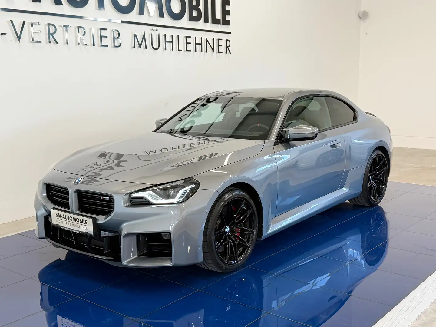 BMW M2 Coupe,Facelift,Schalter,480PS,Neuwertig,HeadUp,H&K Silber - 2