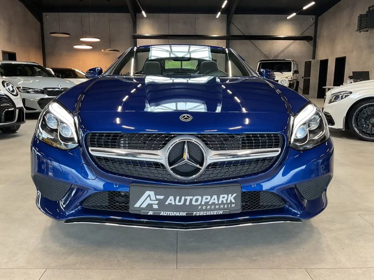 Mercedes-Benz SLC 200 Roadster Leder LED Navi Pano Azul - 2