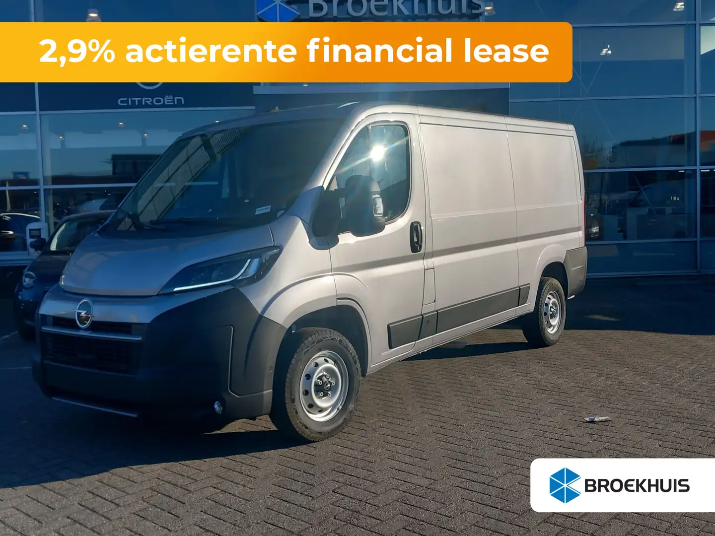 Opel Movano 2.2D 120 S&S L2H1 3.3t (BPM VRIJ) | Achteruitrijca Grijs - 1