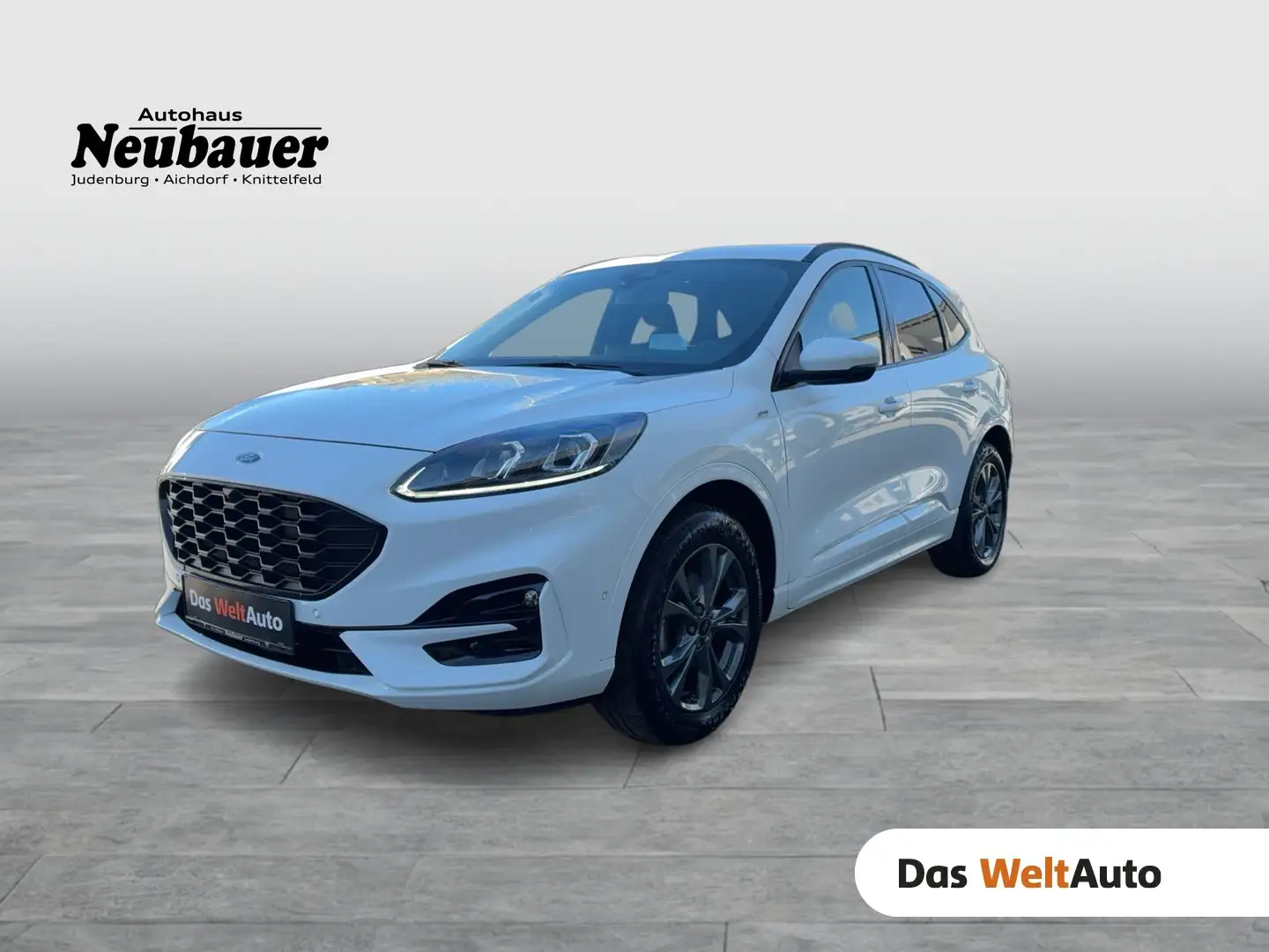 Ford Kuga 2,0 EcoBlue AWD ST-Line Aut. Weiß - 1
