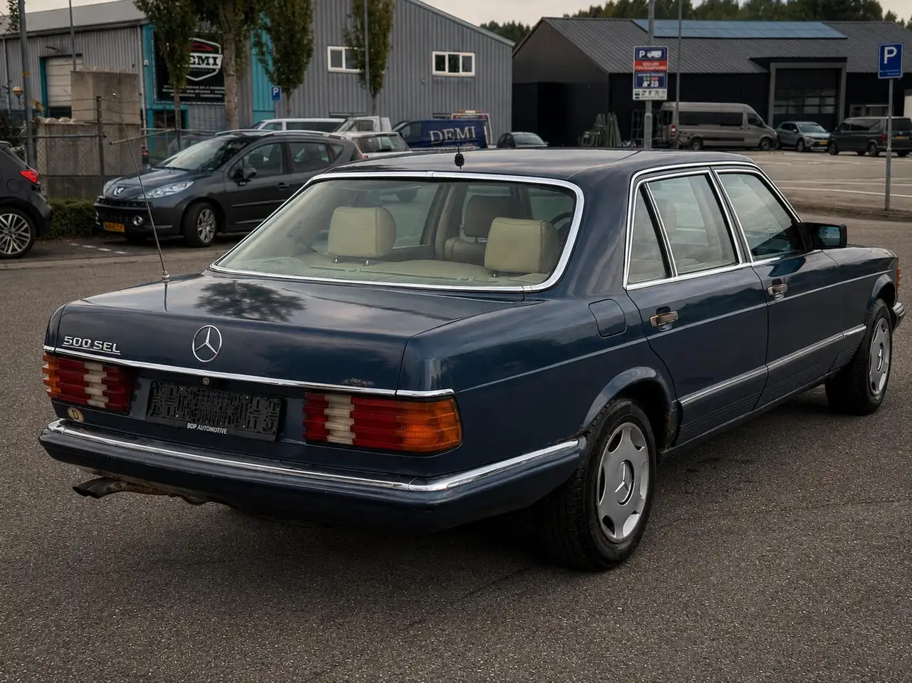 Mercedes-Benz 500 W126 SEL, foto 4