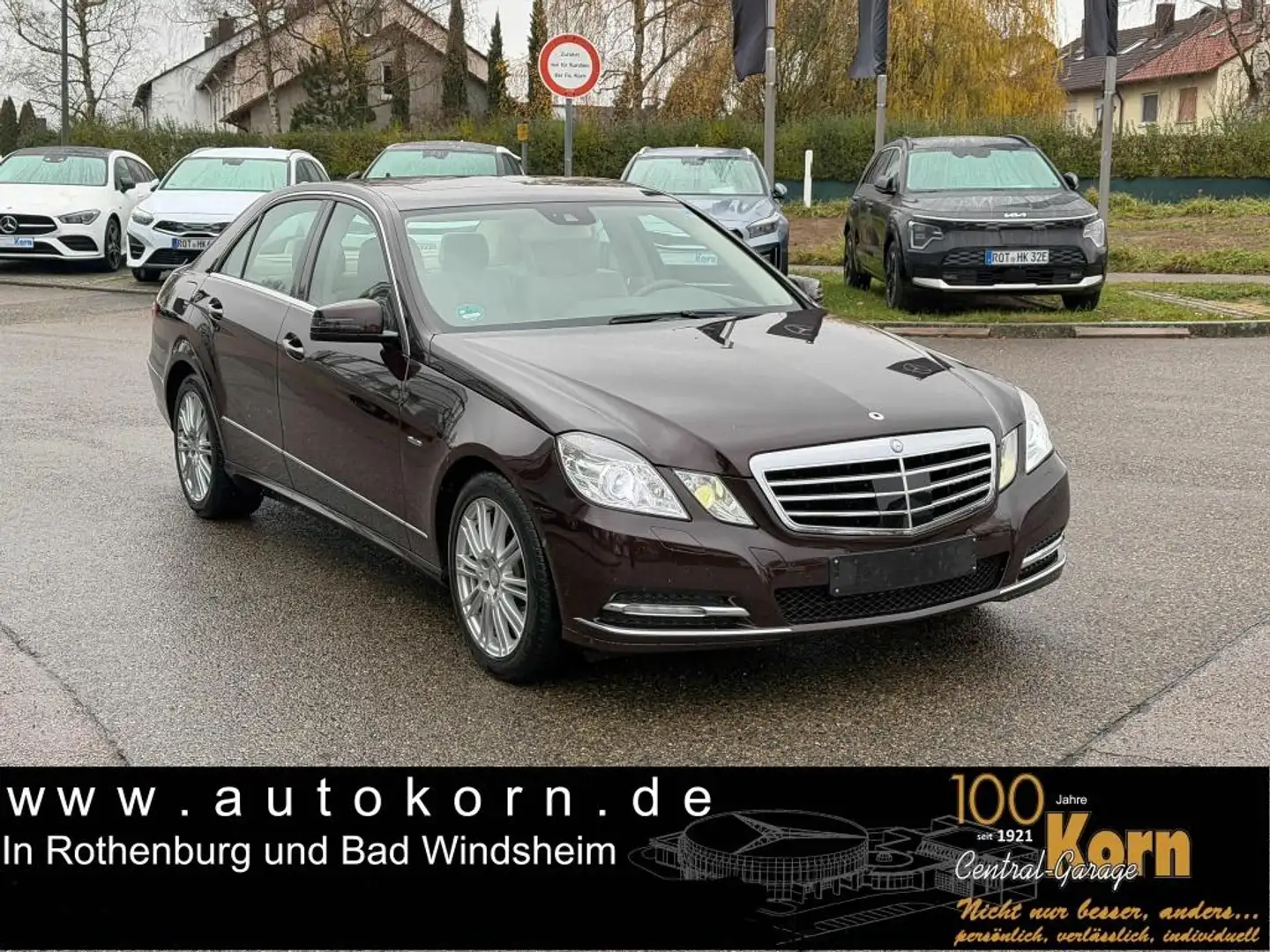 Mercedes-Benz E 350 CGI Elegance BE ACC AHK AUT Fernlichtass. Marrón - 2