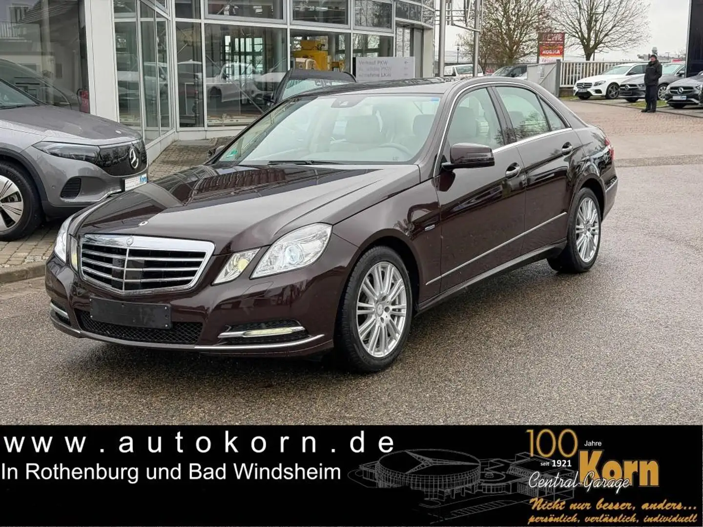 Mercedes-Benz E 350 CGI Elegance BE ACC AHK AUT Fernlichtass. Marrón - 1