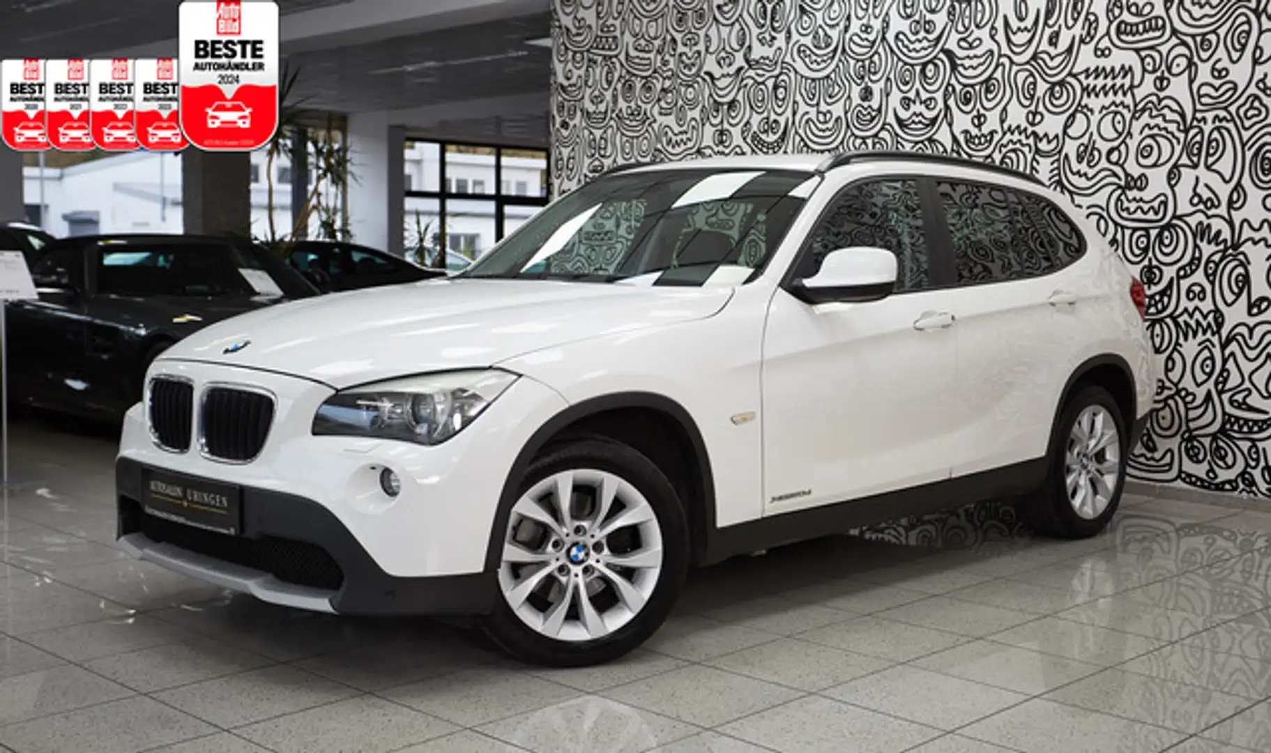 BMW X1 xDrive20d AUTOMATIK*BIXENON*LEDER*TEMPOM*PDC* Bianco - 1