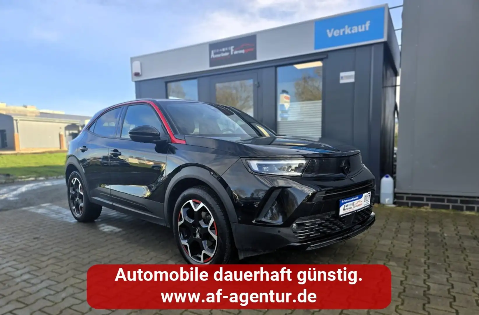 Opel Mokka Mokka 1.2 Turbo  GS Line *AHK-NAVI-LED-18 ZOLL* Nero - 1