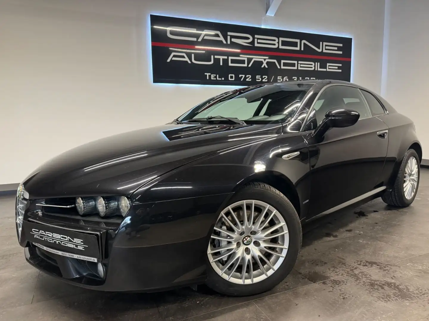 Alfa Romeo Brera 1.8 16V Turbo**1.Hand+ALFA Scheckheft** Schwarz - 1