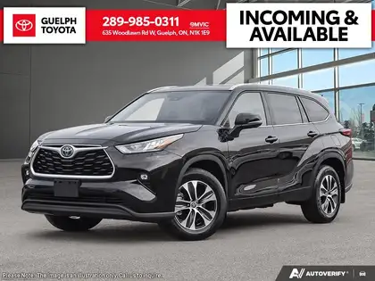 Black 2026 Toyota Highlander Hybrid SUV / Crossover All-Wheel Drive Automatic