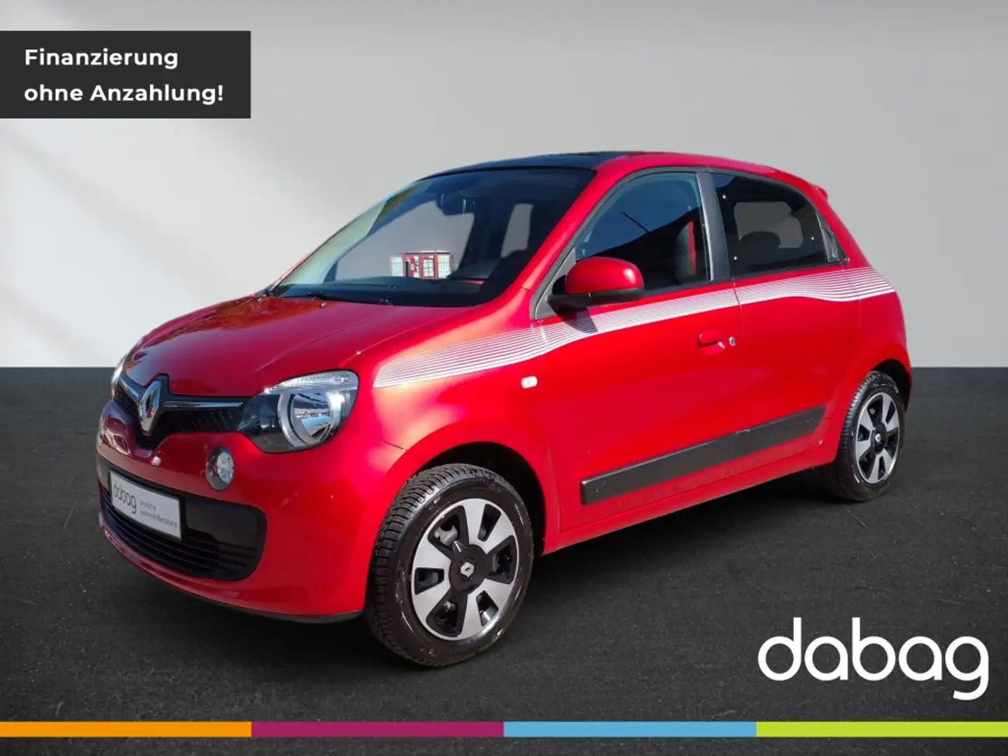 Renault Twingo SCe 70 Dynamique, Faltdach Rouge - 1