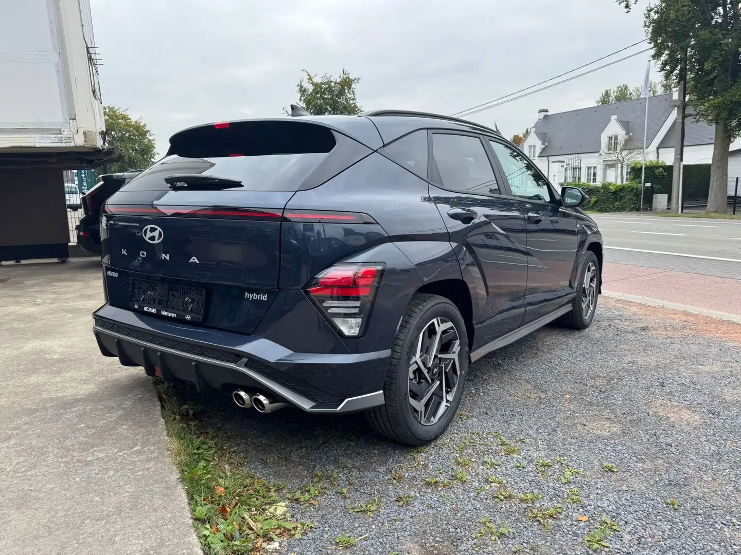 Hyundai KONA KONA 1.6 GDI DCT Hybrid shine N Line Blauw - 2