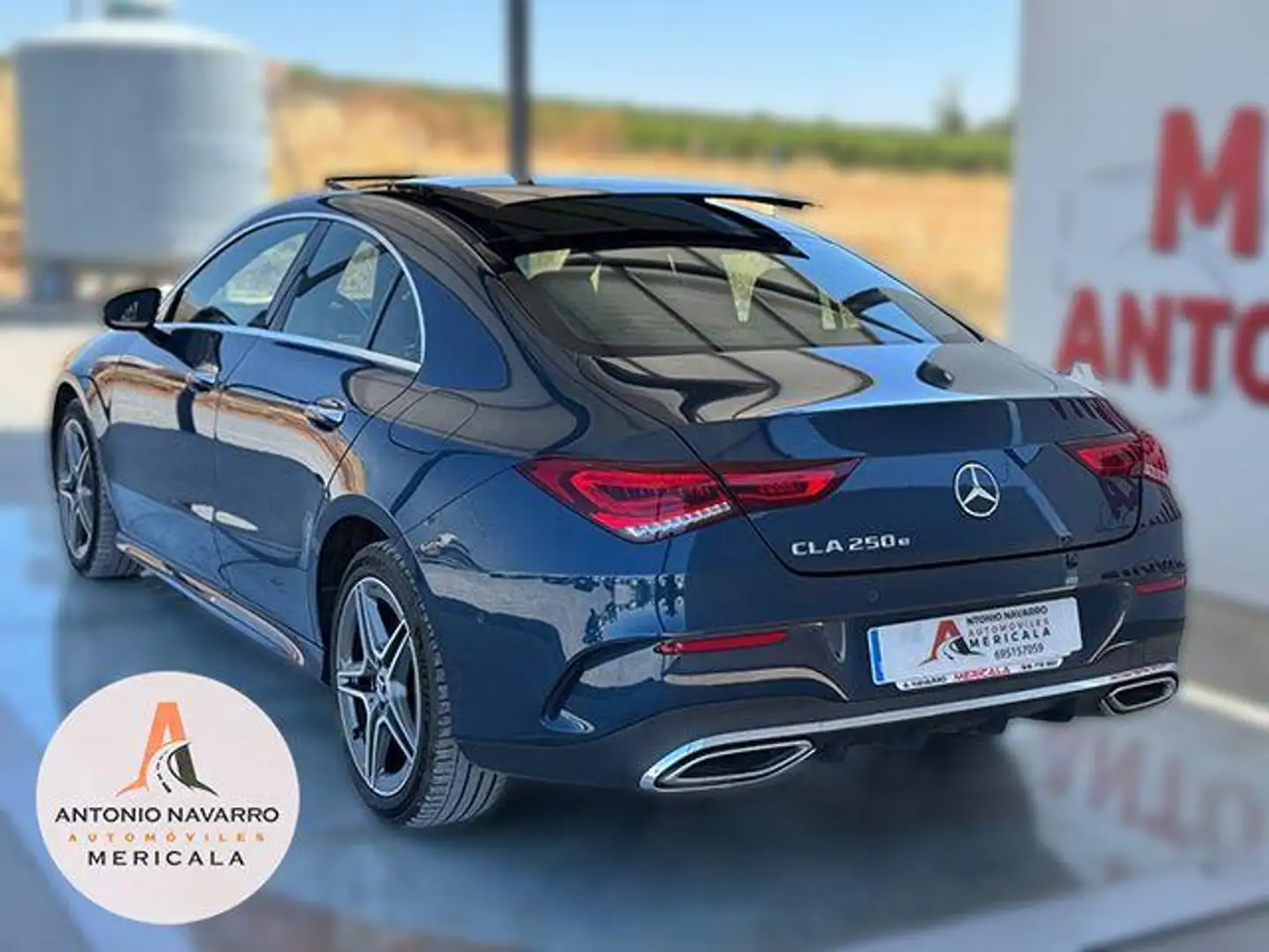 Mercedes-Benz CLA 250 250e 8G-DCT Azul - 2