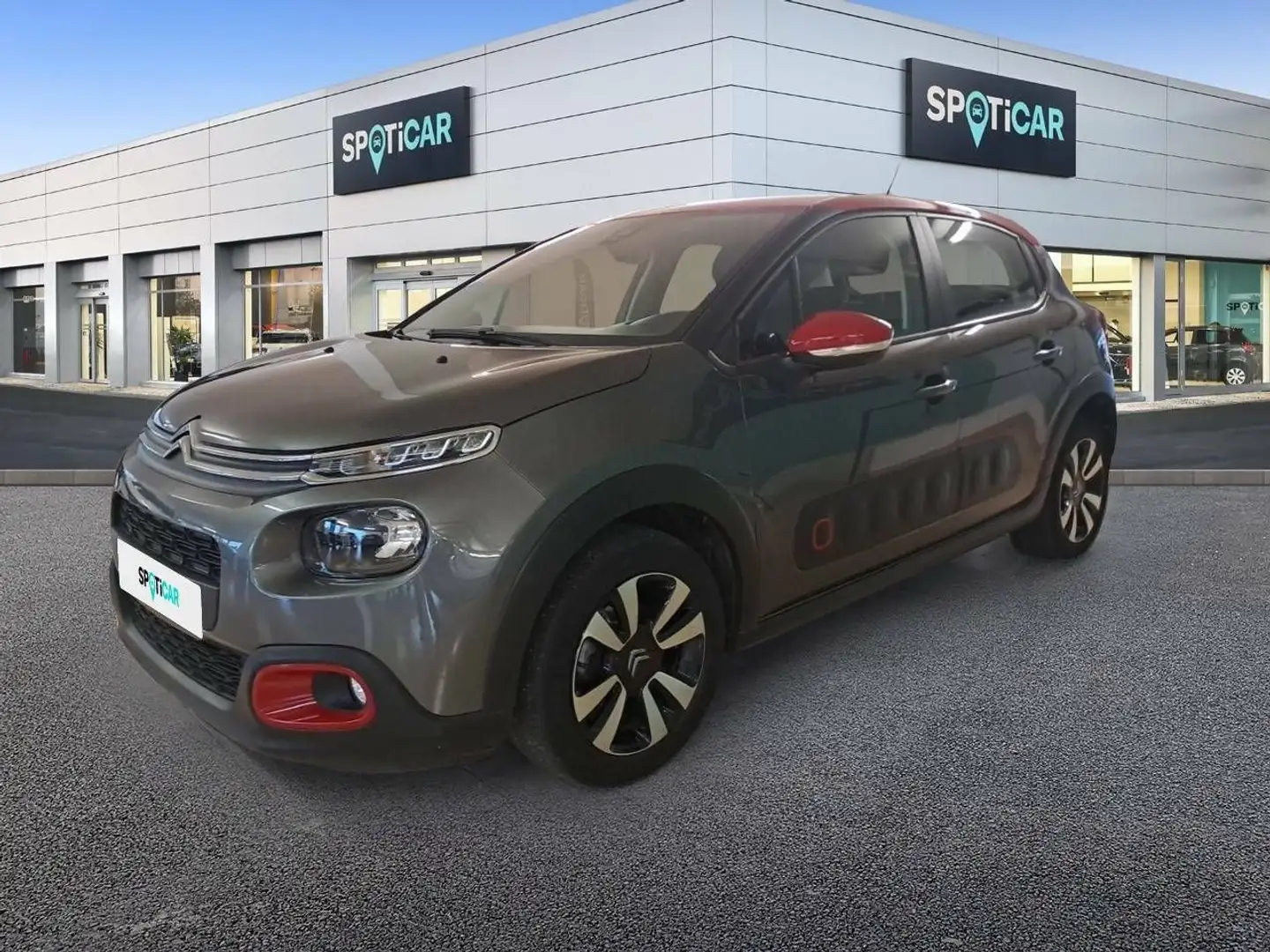 Citroen C3 PureTech 60KW (83CV) Feel Gris - 1